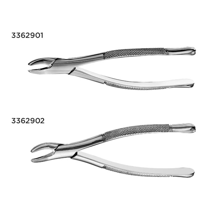 Hu-Friedy #62 Extraction Forceps, Universal, Stainless Steel, Upper and Lower Anteriors, F62 thumbnail 12