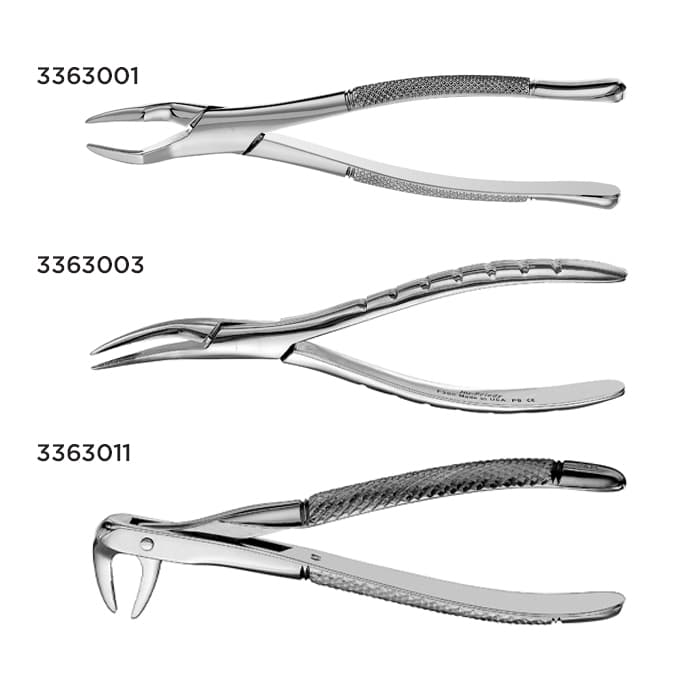 Hu-Friedy #49 European Style Root Forceps, Serrated, Upper Roots, Stainless Steel, FX49 thumbnail 10