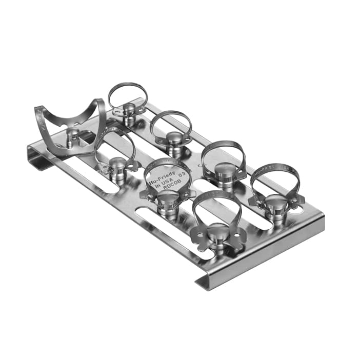 Hu-Friedy Rubber Dam Clamp Organizing Board, Holds 8 Clamps, 4.6" x 2.4" x .375", 1 Each, 953903 thumbnail 11