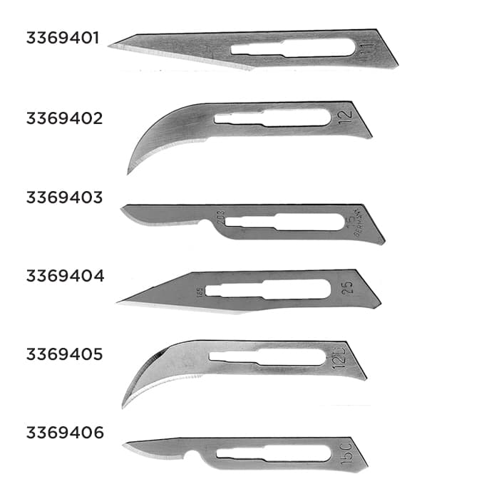 Hu-Friedy Carbon Steel Sterile Scalpel Blades, #15, 100/Box, 10-255-15 thumbnail 14