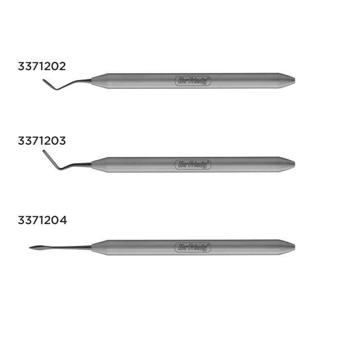 Hu-Friedy Periotome Anterior Straight SE Black Line Smooth Handle, Single End, PT6X thumbnail 8