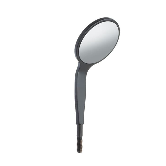 Hu-Friedy HD Black Line #5 Single-Sided European Simple Stem Mouth Mirror, MIR5HDBE thumbnail 7