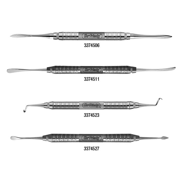 Hu-Friedy Periosteal Elevator, Allen #9A, Double-End, #522 Octagon Handle, 1/Pk, P9A thumbnail 12