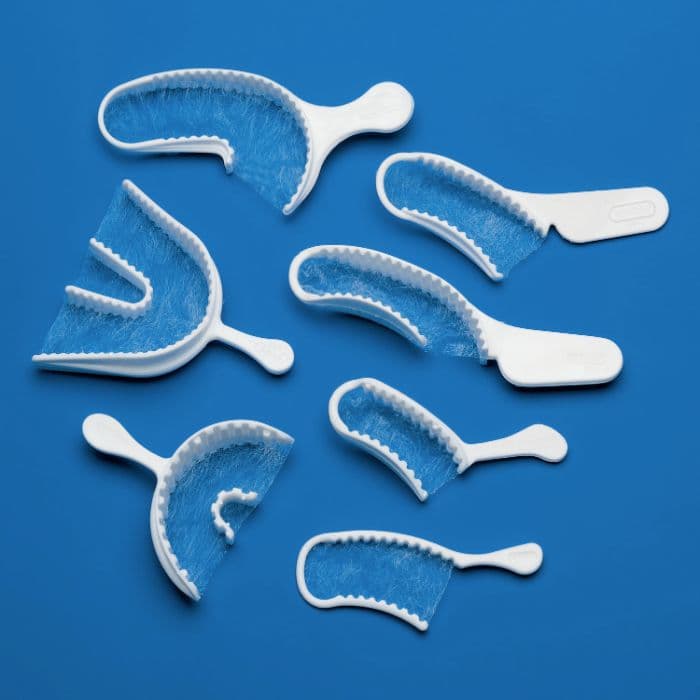 Premier Triple Tray Sideless Posterior Dual-Arch Impression Trays, 48/Box, #1006243 thumbnail 23