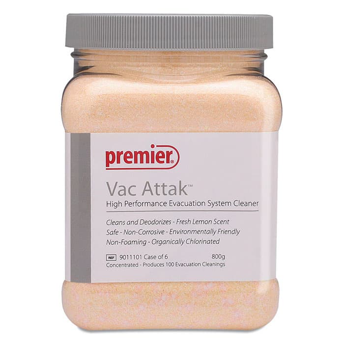 Premier Dental Vac Attak Evacuation System Cleaner, Powder, 800 g/Jar, Lemon, 1/Pk, 9011101 thumbnail 23