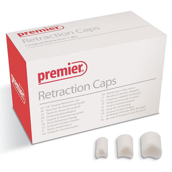 Premier Traxodent Retraction Caps, Size #1 Small, 120/Pk, 9048251 thumbnail 18