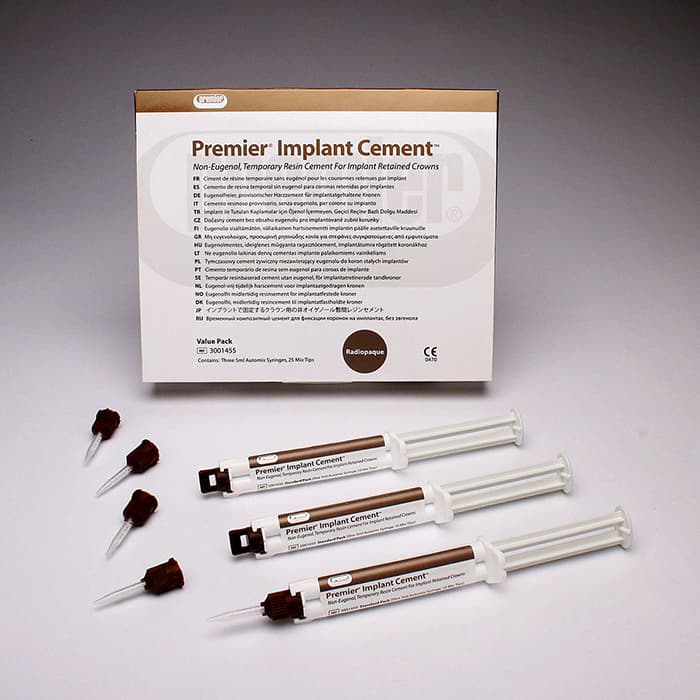 Premier Implant Cement Value Pack, 3 x 5 ml Automix Syringes + 25 Mixing Tips, #3001455 thumbnail 17