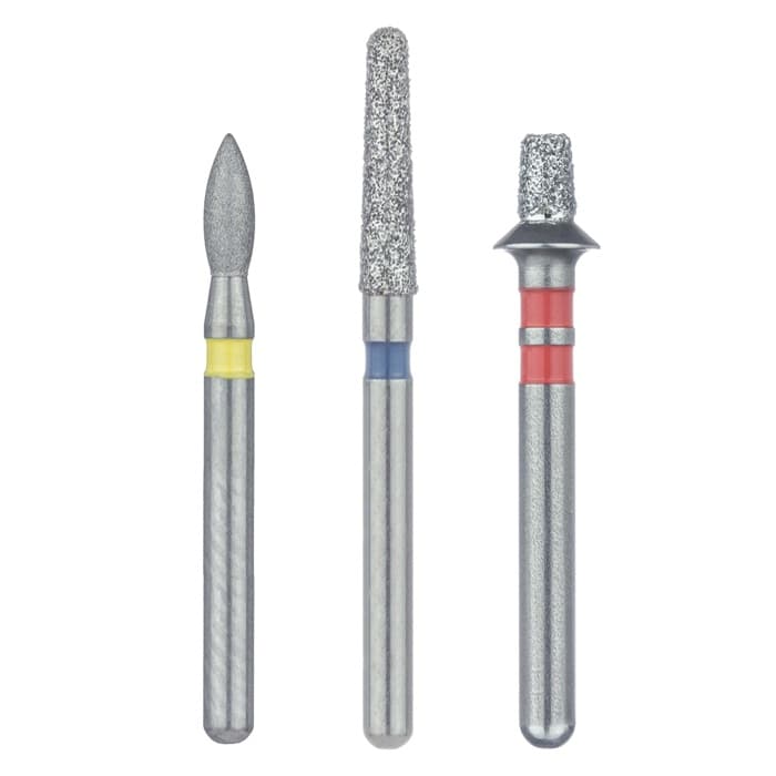 Meisinger Multi-Use Diamond Bur, FG, Round, #801F, 1.4 mm, Fine (Red), 5/Pk, 801F-014-FG thumbnail 8