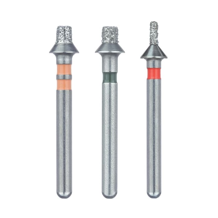Meisinger Diamond Bur, FG, Occlusal Reduction, Coarse, Yellow, 2.0mm Depth, 1.7mm Diameter, 5/Pk, 828Y-017-FG thumbnail 15