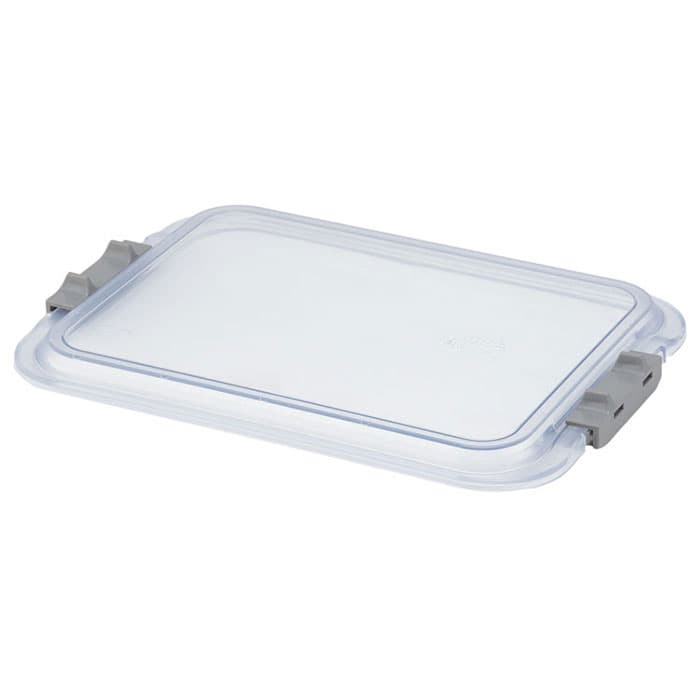 Zirc Safe-Lok B-Size Locking Tray Cover, Clear, 13-7/8" x 9-7/8" x 3/4", 1/Pk, 20Z445 thumbnail 16