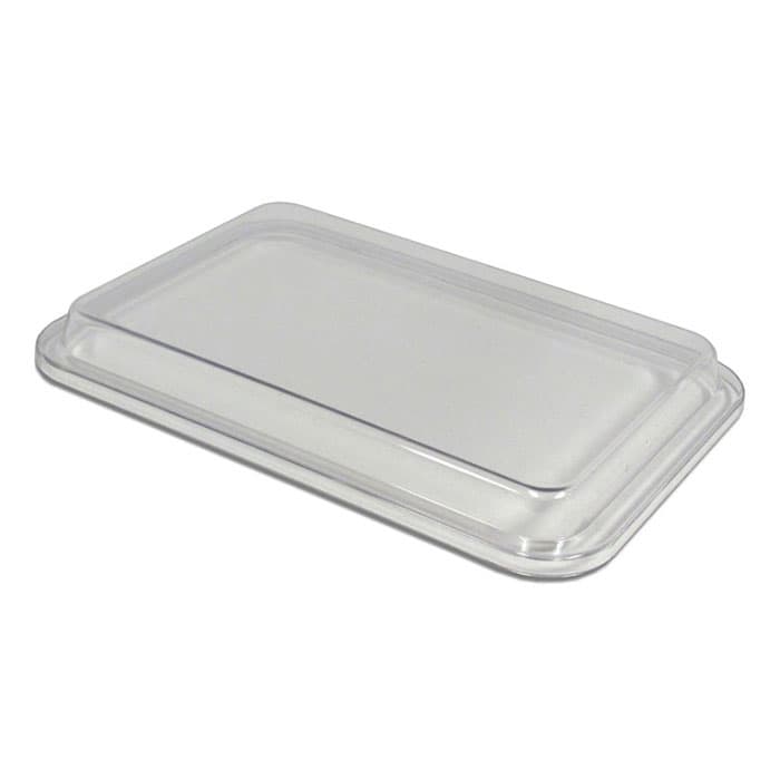 Zirc B-Lok Non-Locking Tray Cover, Clear, Fits B-Size Flat and Divided Trays, 14" x 10-1/8" x 5/16", 1/Pk, 20Z441 thumbnail 15