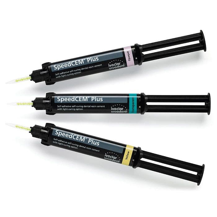 SpeedCEM Plus Self-Adhesive Resin Cement Refill, Yellow, 9g Syringe, 681710WW thumbnail 8