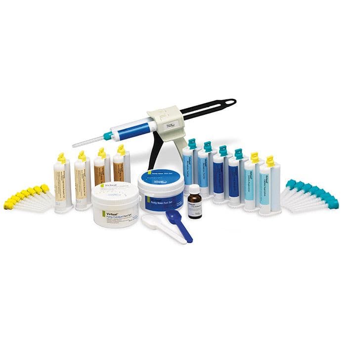 Ivoclar Vivadent Virtual Impression Material, Regular Set, Extra Light Body, 50 ml Cartridge Refill, 2/Pk, 768519 thumbnail 4