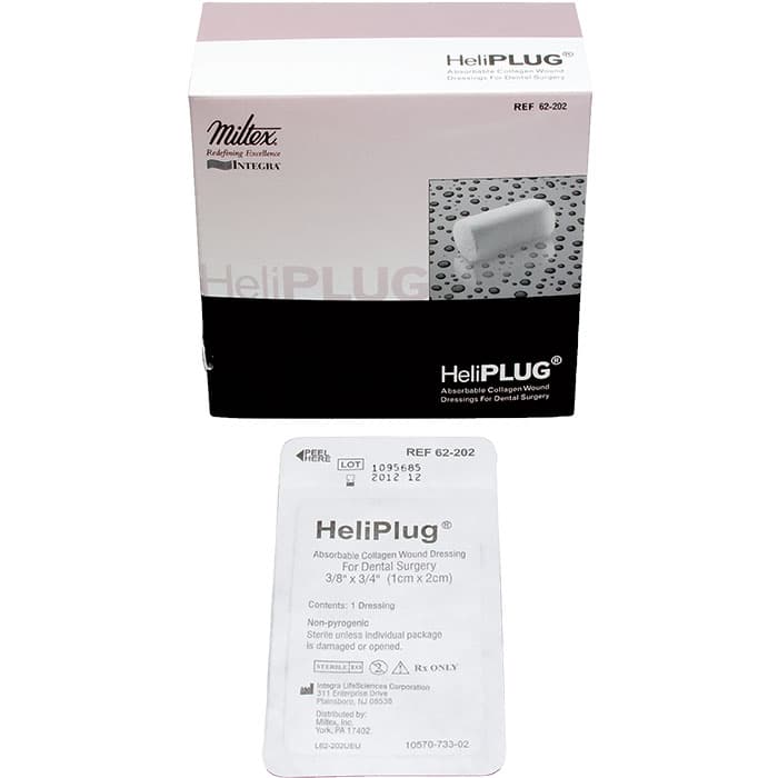 HeliPlug Collagen Wound Dressing, 3/8" x 3/4" (1cm x 2cm), 10/Box, 62-202 thumbnail 15