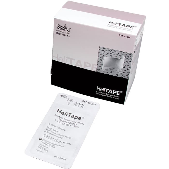 HeliTape Collagen Wound Dressing, 1" x 3" (2.5 cm x 7.5 cm), Sterile, 10/Box, 62-200 thumbnail 14