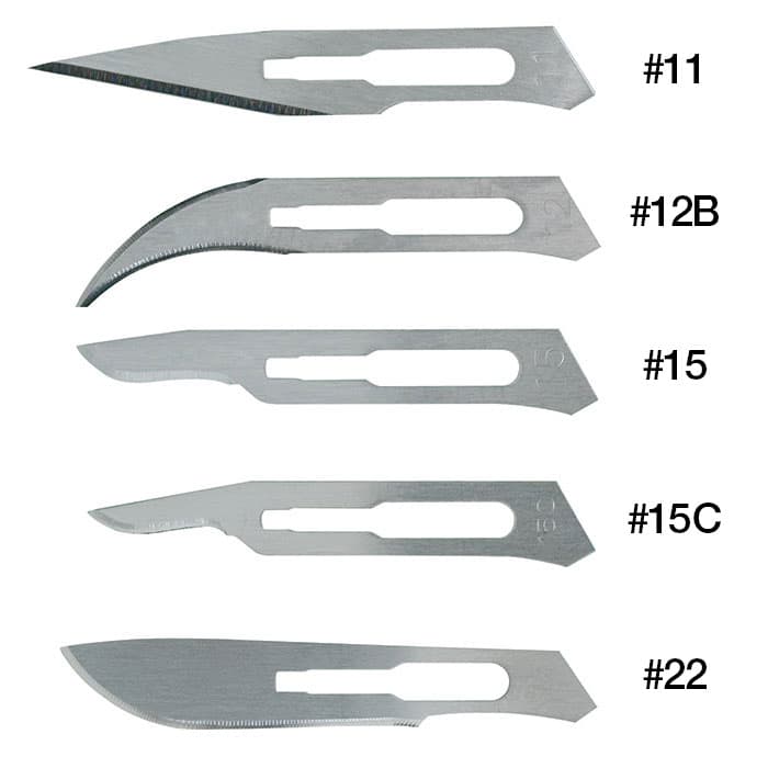 Miltex by Integra Carbon Steel Sterile Surgical Blade #11, 100/Box, 4-111 thumbnail 15