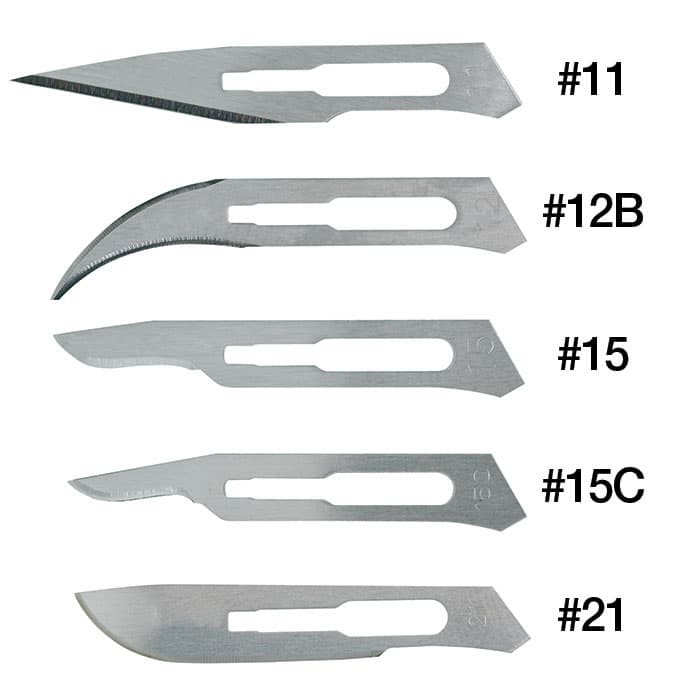 Miltex by Integra Stainless Steel Surgical Blade #20, Sterile, Individually Wrapped, 100/Box, 4-320 thumbnail 7