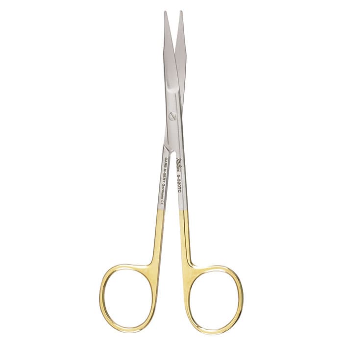 Miltex Vantage Iris Scissors, Curved, 4-1/8" (105mm), Stainless Steel, V95-306 thumbnail 14