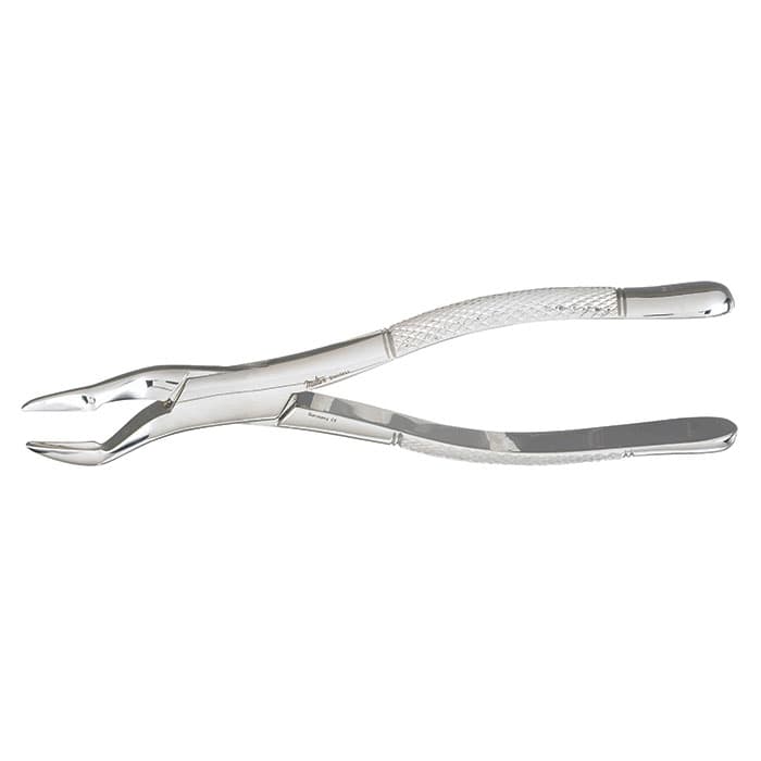 Miltex #10S Extracting Forceps, Universal Upper Molar, Serrated, Straight Handles, 6-1/2", Stainless Steel thumbnail 5