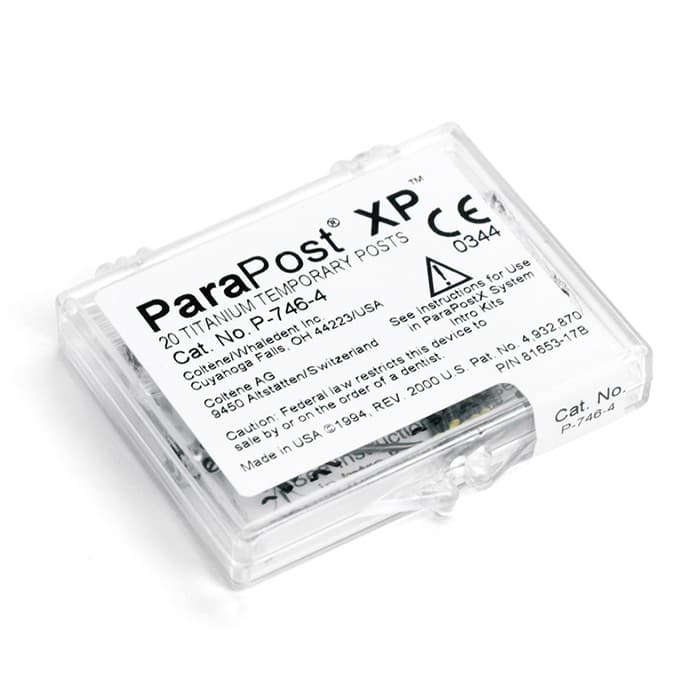 Coltene Whaledent ParaPost XP Plastic Impression Post, Size 6 (0.060"/1.50 mm), Black, 20/Pk, P743-6 thumbnail 10