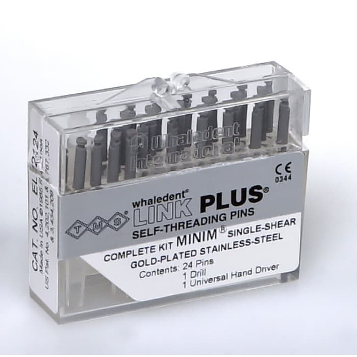 TMS Link Plus Self-Threading Pins, Gold-Plated Stainless Steel, Minim Double-Shear Bulk Kit, 0.021" (0.525 mm), Silver, 50/Pk, L732 thumbnail 18