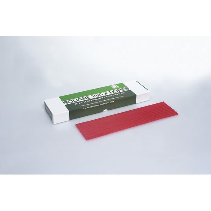 Coltene Hygenic Square Wax Ropes, White, 3/16" x 11", 44/Box, H00820 thumbnail 17