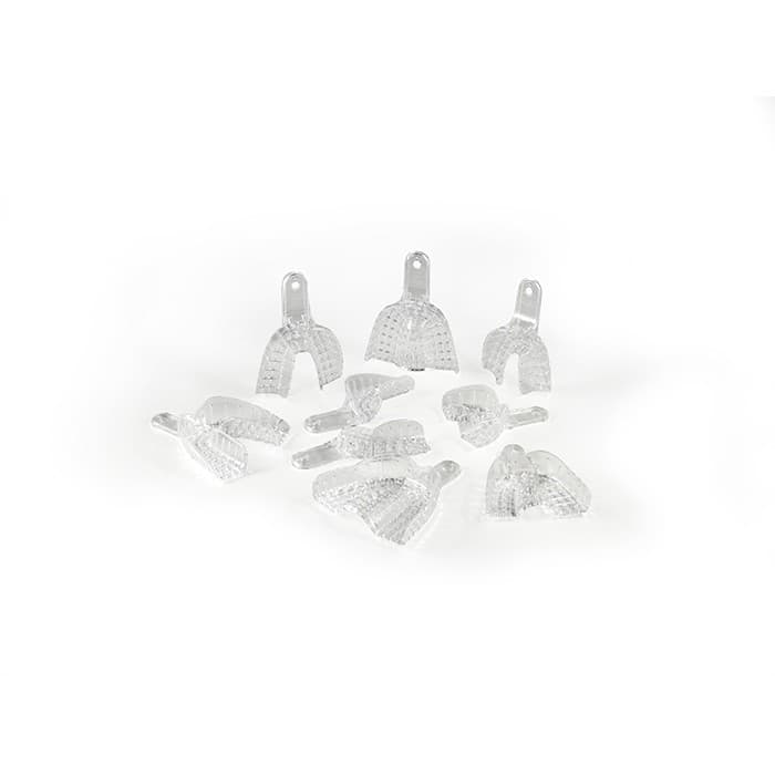 President Disposable Perforated Impression Tray, #7, Upper Left/Lower Right Quadrant, Clear, 12/Pk, C6907 thumbnail 21