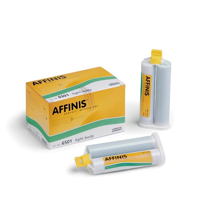 AFFINIS Light Body A-Silicone Impression Material, Regular Set, Light Green, 2 x 50ml Cartridges with 12 Mix Tips, C6501 thumbnail 14