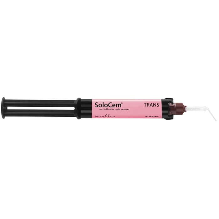 SoloCem Self-Adhesive Resin Cement Intro Kit, Dentin & Translucent, 2 x 5ml Syringes, 20 Mixing Tips, 60013986 thumbnail 8