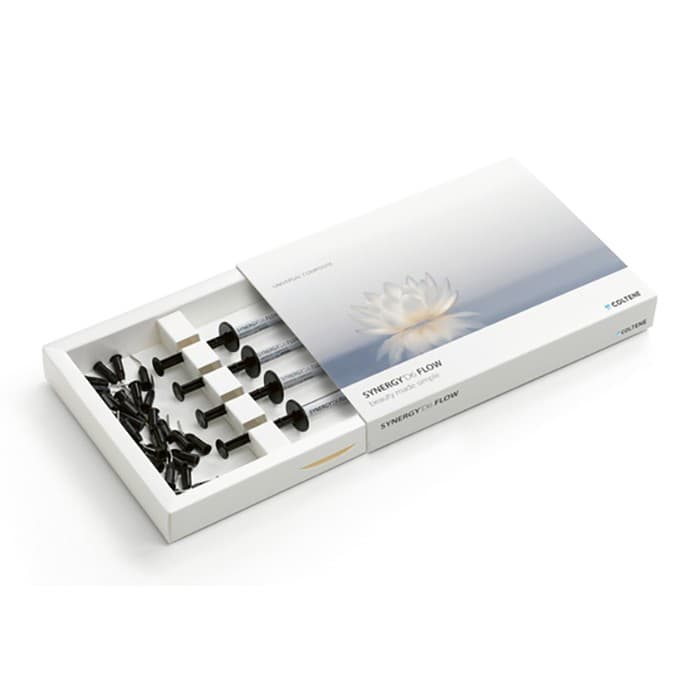 Synergy D6 Flow Syringe Intro Kit, 4 Syringes (A2/B2, A3/D3, White Bleach, Enamel Universal) + 32 Application Needles thumbnail 4