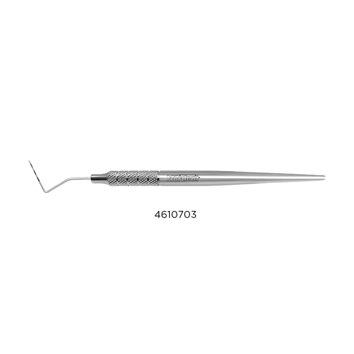 Nordent Color Coded Williams Periodontal Probe, Single-Ended, 1-2-3-5-7-8-9-10 mm, Medium Round Handle, #OW thumbnail 4