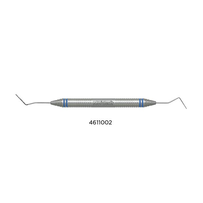 Nordent Goldman Fox/Williams Double-Ended Periodontal Probe, 1-2-3-5-7-8-9-10 mm Markings, Stainless Steel, Medium Round Handle, RPGF-W thumbnail 4
