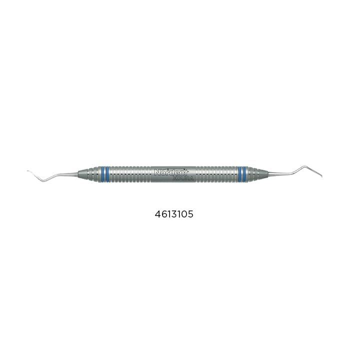 Nordent XDURA Posterior Sickle Scaler #204S, Double-Ended, DuraLite ColorRing, CENS204S thumbnail 6
