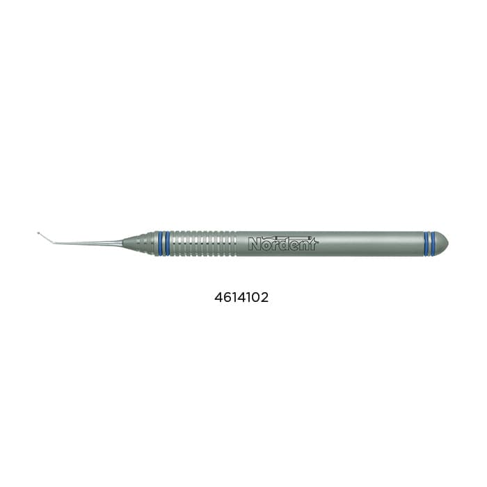 Nordent Single End Long Size 2 Calcium Hydroxide Placement Instrument, DuraLite Round Handle, RECHP2 thumbnail 2
