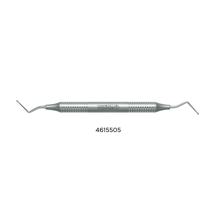 Nordent Endodontic Excavator #31L, Double-Ended, Long Shank, DuraLite ColorRings Handle, Stainless Steel thumbnail 6