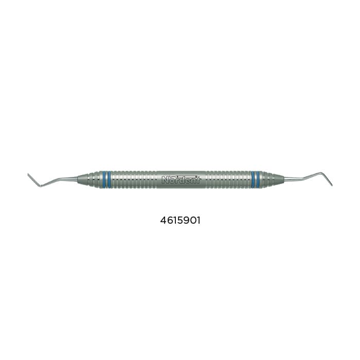 Nordent DuraLite Round Double-Ended Dental Hoes #40-41 (18-10-16) - Hoes - #40-41 (18-10-16) - DuraLite&reg; Round - Image 1