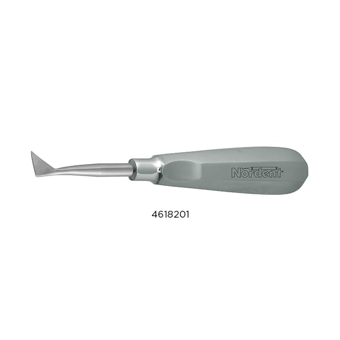 Nordent Seldin #4L (Left) Extraction Elevator, Flag Shape, Hardened Stainless Steel, Single End thumbnail 4
