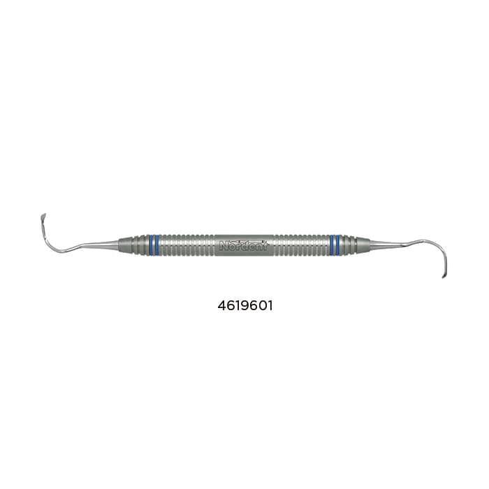 Nordent Sinus Lift Curette #912, Stainless Steel, DuraLite® ColorRings™ Handle, Double End thumbnail 3