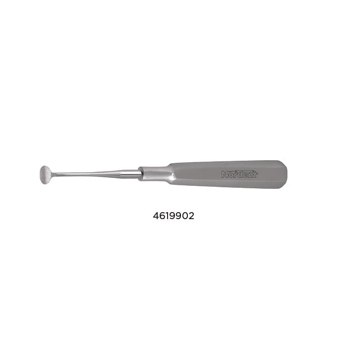 Nordent Molt #2 Single End Surgical Curette, 3.5mm Wide Spoon, Hardened Stainless Steel, #189 Handle thumbnail 10