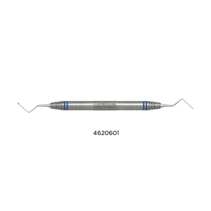 Nordent Periodontal File Orban #10-11, Double End, DuraLite Round Handle, Stainless Steel, Each, REFPO10-11 thumbnail 3