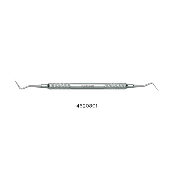 Periodontal Knife DE Kirkland #15-16, Medium Round Handle, Double-End, Stainless Steel, Each, RKK15-16 thumbnail 2