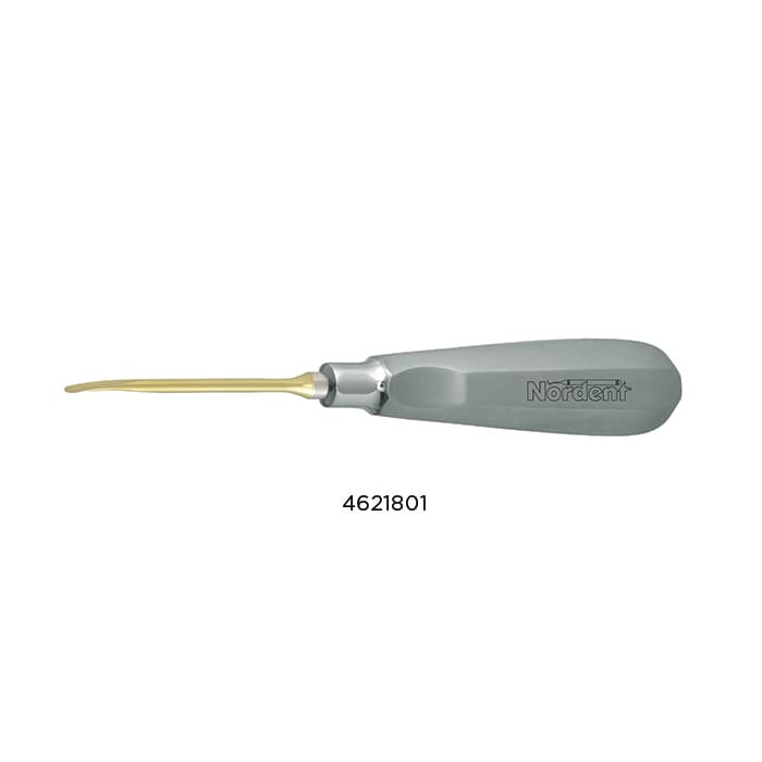 Nordent Luxating Elevator #3ST, Straight, 3 mm, Titanium Nitride Coated, Stainless Steel Handle, 1/Pk, ELX3ST thumbnail 12