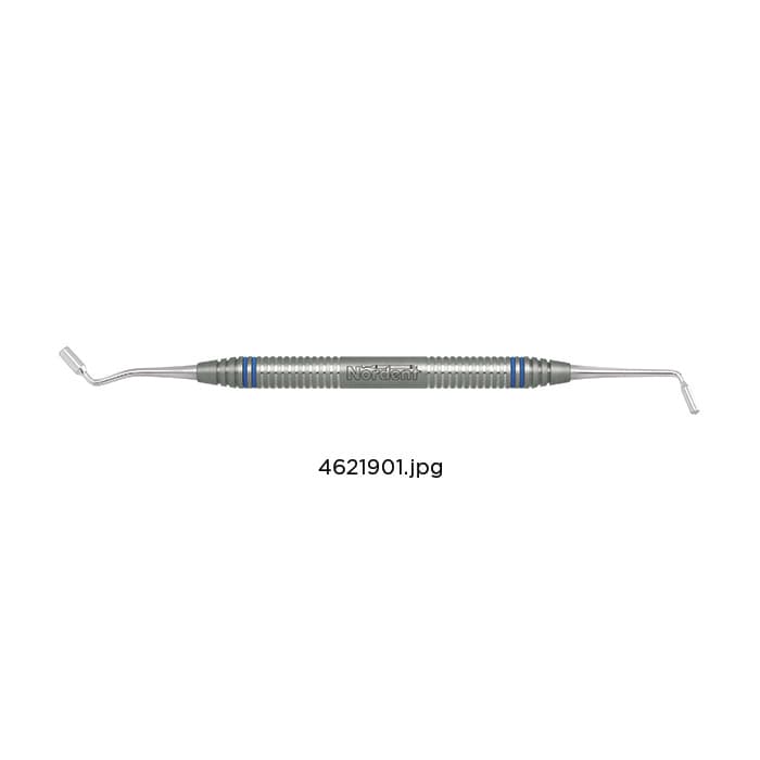 Nordent Sinus Lift Bone Condenser #919, DuraLite® ColorRings™ Handle, Stainless Steel, Double End thumbnail 11