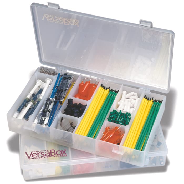 Centrix Versabox™ with Dividers, 7"x11" Chairside Organizer - Versabox&trade; - With Dividers - Image 1