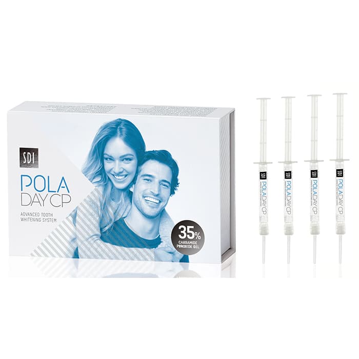 Pola Day CP 35% Carbamide Peroxide Take-Home Tooth Whitening Syringe Dispenser Pack, 3 g Syringes, 50/Pack, Spearmint, 7700073 thumbnail 13