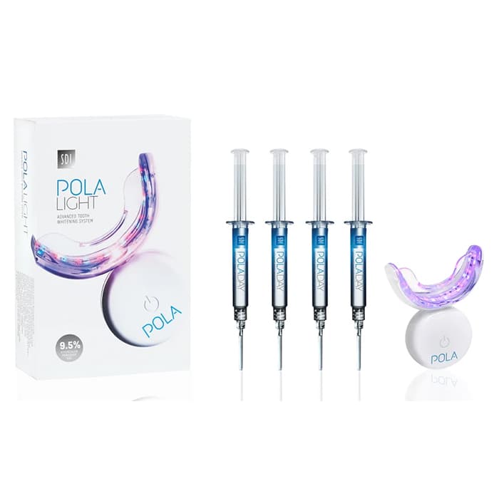 SDI Pola Light/Day Take-Home Tooth Whitening System, 9.5% Hydrogen Peroxide, 4 x 3g Syringes, LED Mouthpiece, 7700983 thumbnail 14