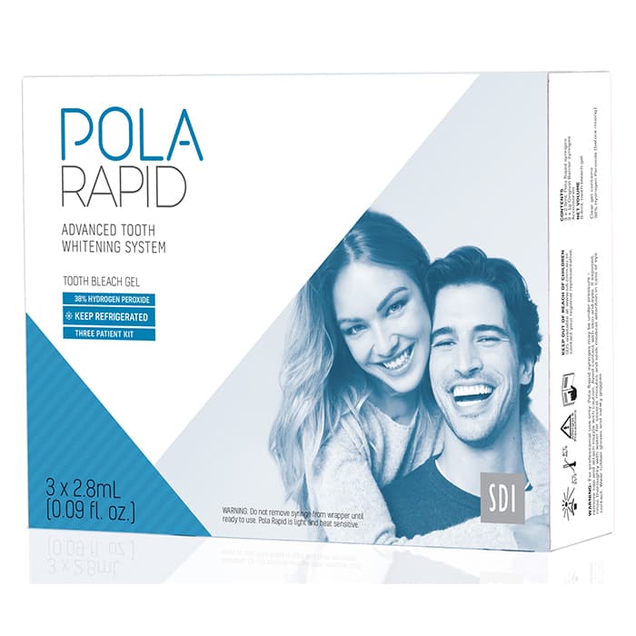 Pola Rapid In-Office Tooth Whitening Kit, 38% Hydrogen Peroxide, 1 Patient Kit, 2.8 mL Syringe + 1 g Gingival Barrier, 7700502 thumbnail 11