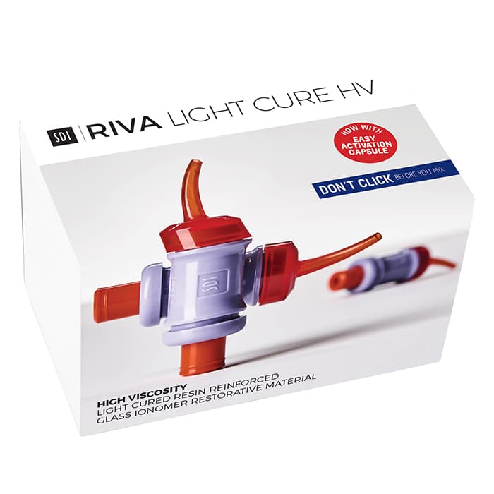 Riva Light Cure HV Capsules, Shade A3.5, High Viscosity Resin-Reinforced Glass Ionomer Restorative, 50/Box, #8730004 thumbnail 10