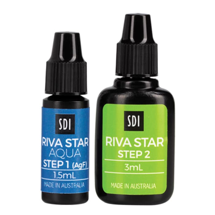 SDI Riva Star Aqua Bottle Kit, 2-Step Silver Fluoride Desensitizer, Step 1 1.5mL & Step 2 3mL, 8800532 thumbnail 9