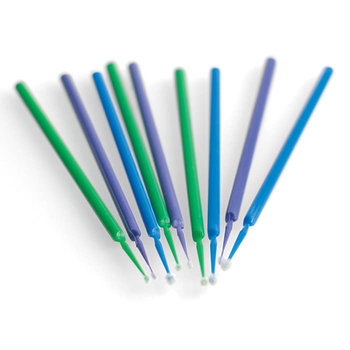 SDI Points Disposable Brush Applicators, Medium, Dark Blue, 400/Pk, 8100118 thumbnail 16